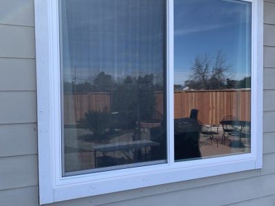 Sliding Vinyl Window Backyard Exterior Sliding Vinyl Window Backyard Exterior