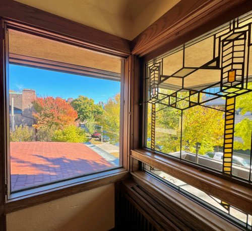Wood Clad Window Interior